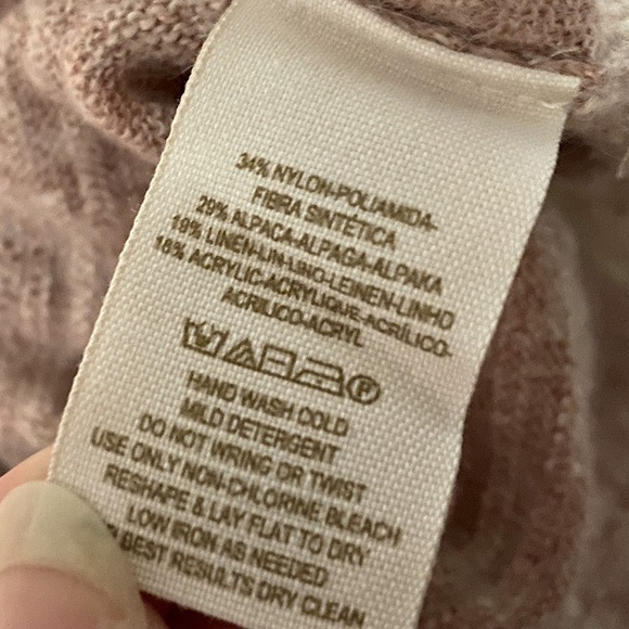 Free People Pink Crew Neck Knit Top - Picture 8 of 10